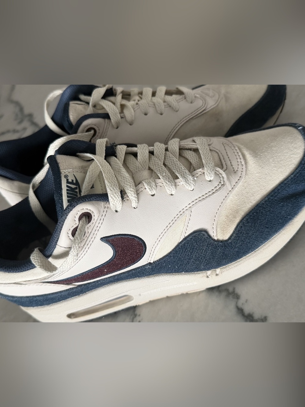 Nike sneakers.